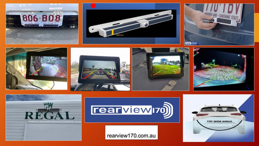 Crystal clear picture with rearview. Excellent night vision 170 degree very wide view. 