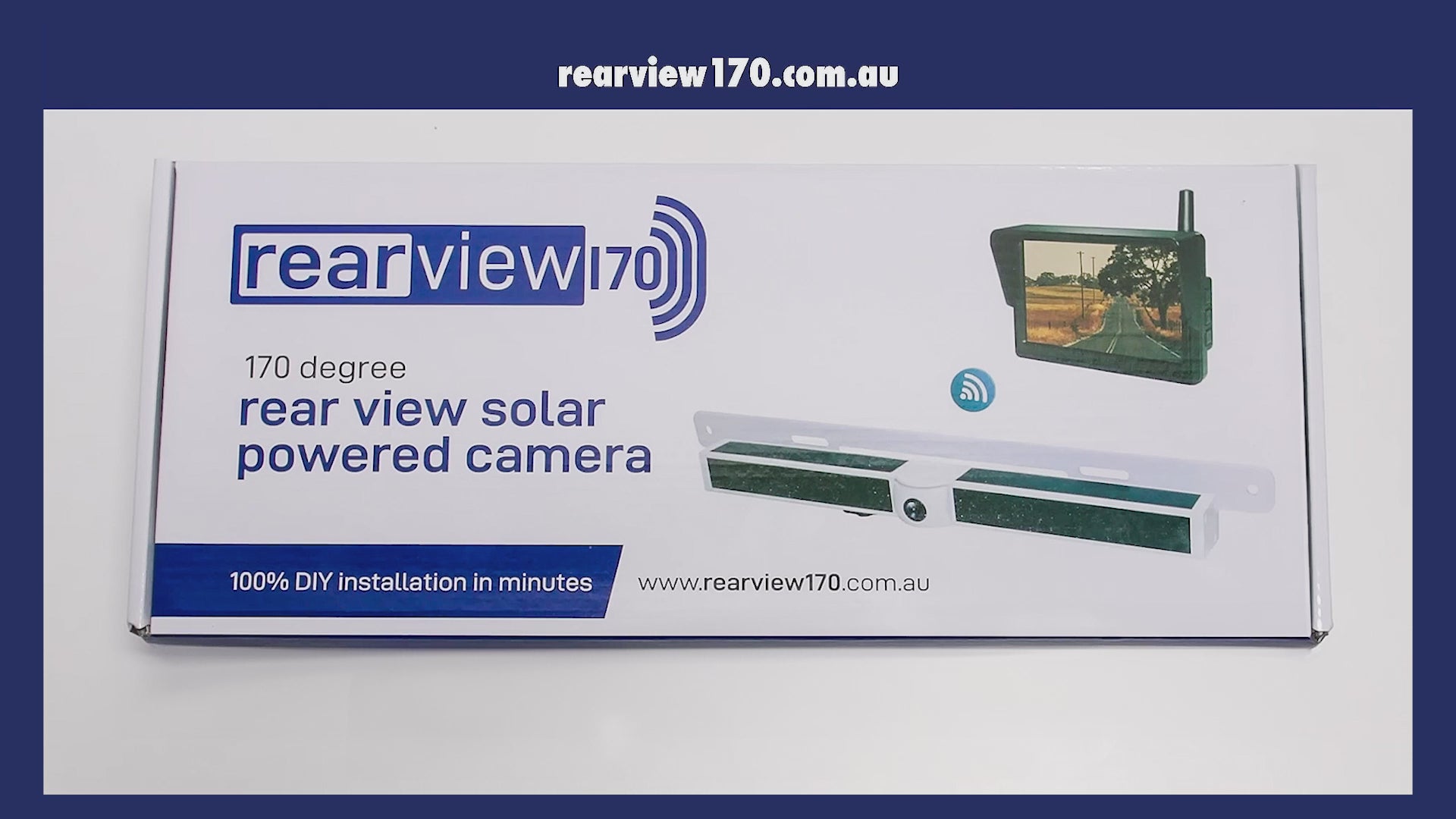 rearview170 - 170 Degree Wide-Angle Wireless Reversing Camera